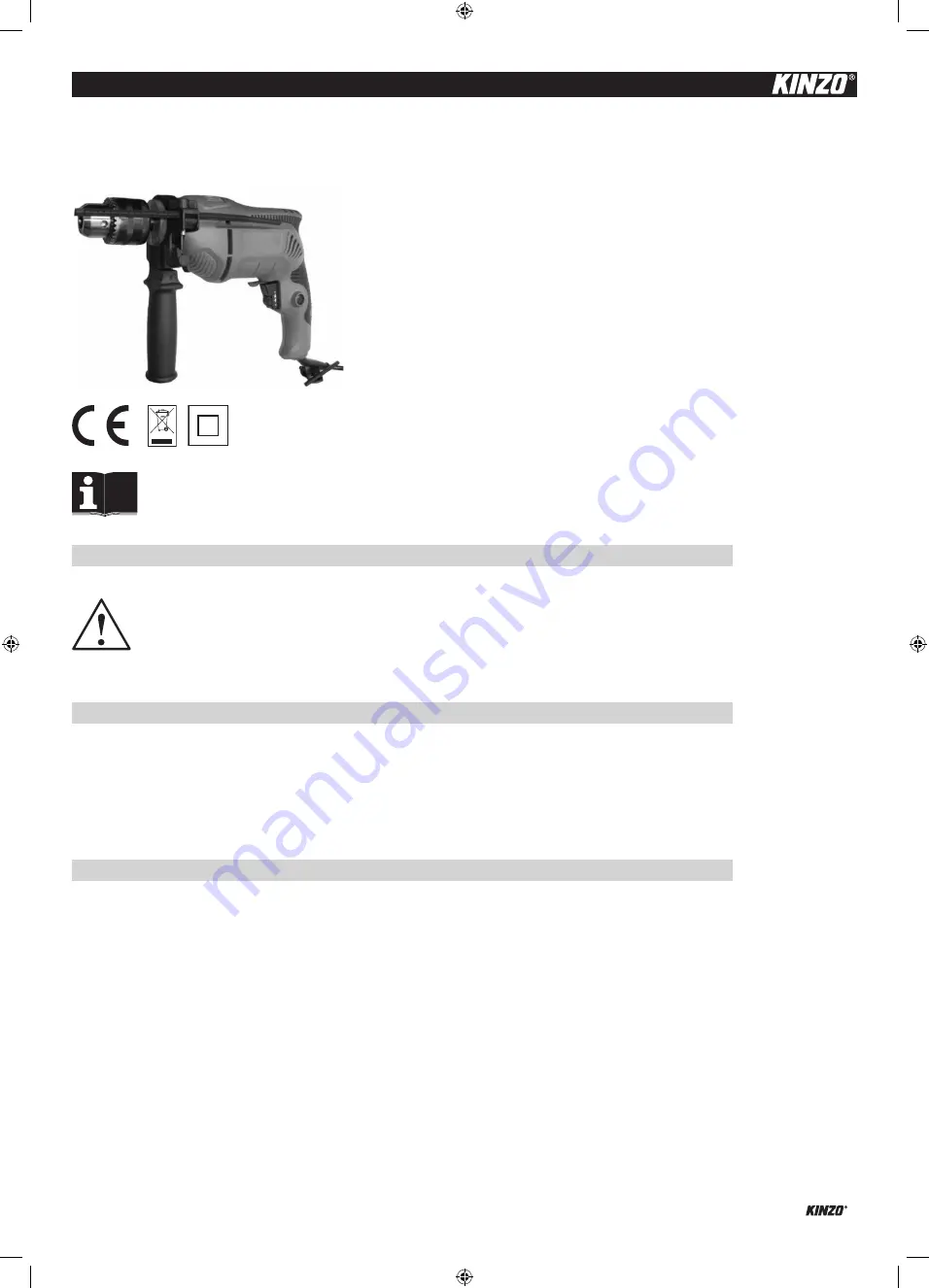 KINZO ECOLINE Heat gun Manual Download Page 30