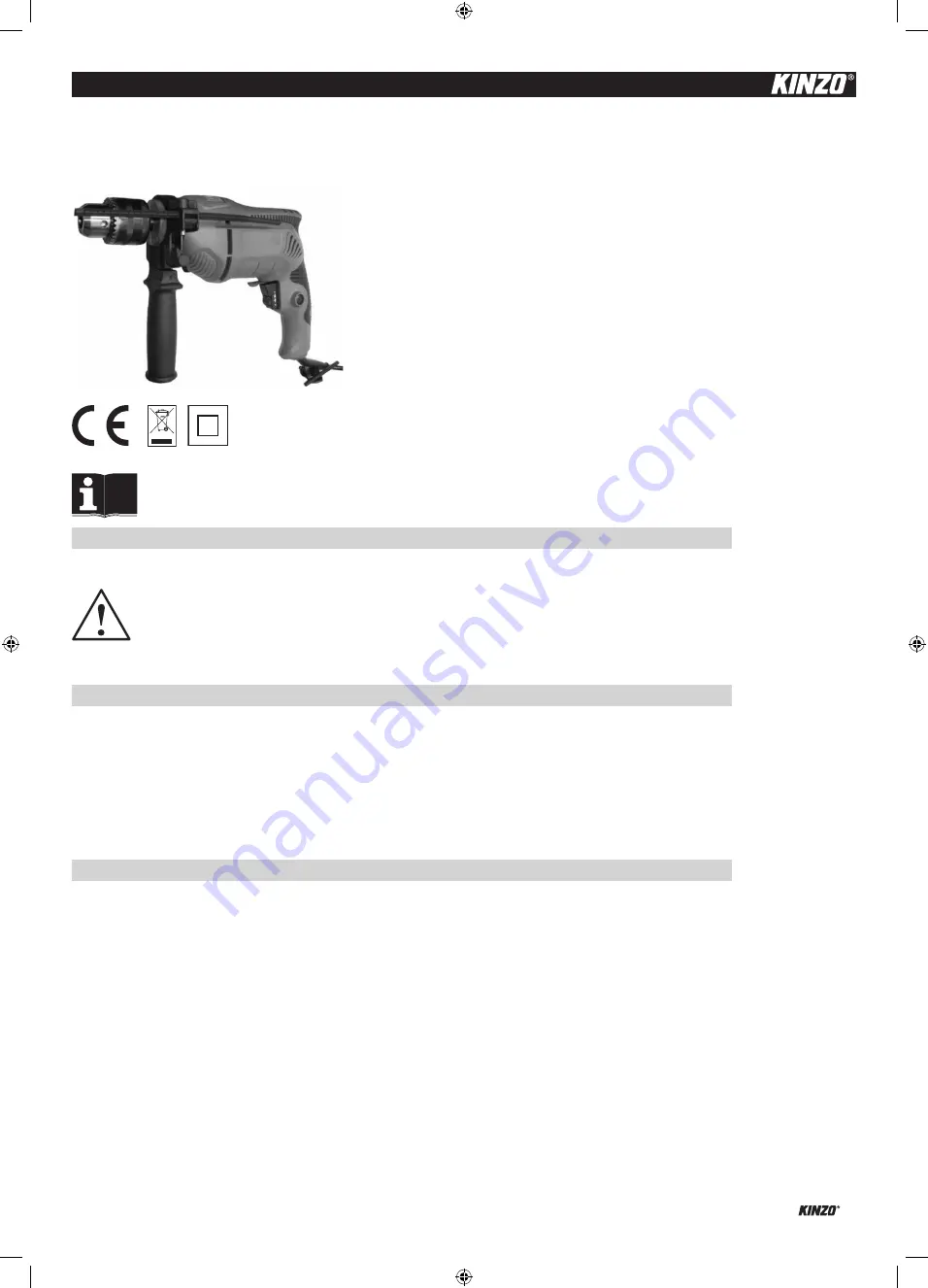 KINZO ECOLINE Heat gun Manual Download Page 51