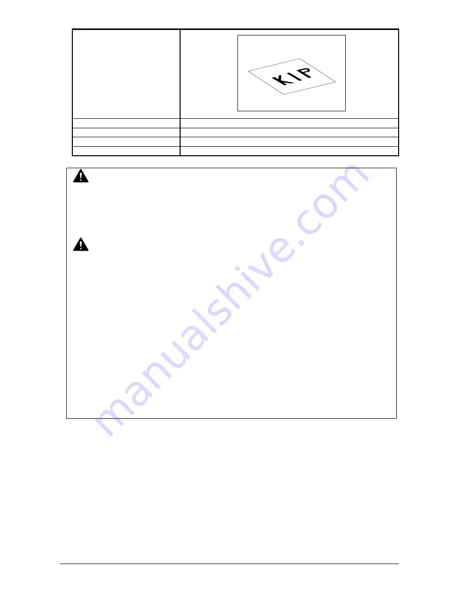 KIP KIP 7100 User Manual Download Page 21