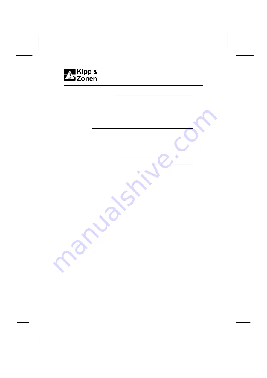 Kipp & Zonen CSD1 Instruction Manual Download Page 14