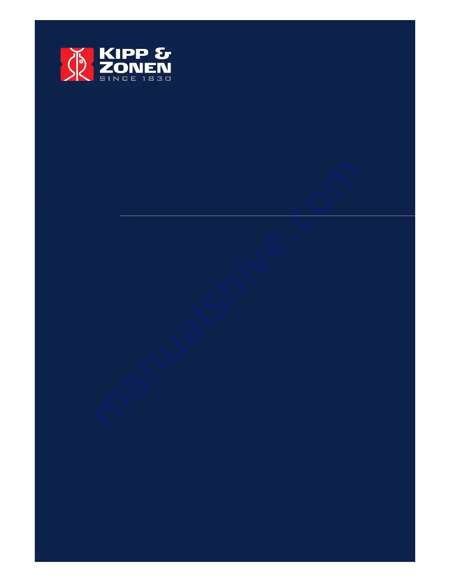 Kipp & Zonen SGR series Instruction Manual Download Page 58