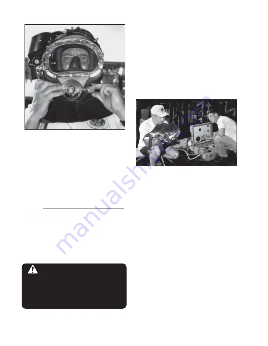 Kirby Morgan KMB-18 A/B Operation And Maintenance Manual Download Page 32