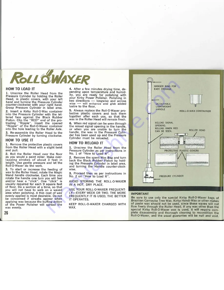 Kirby Dual Sanitronic 80 Скачать руководство пользователя страница 28