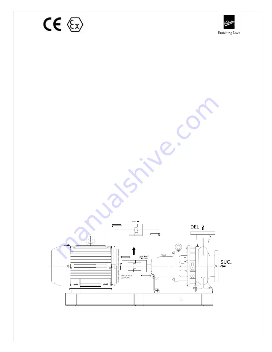 KIRLOSKAR GK 10 Instruction On Installation, Operation And Maintenance Download Page 26