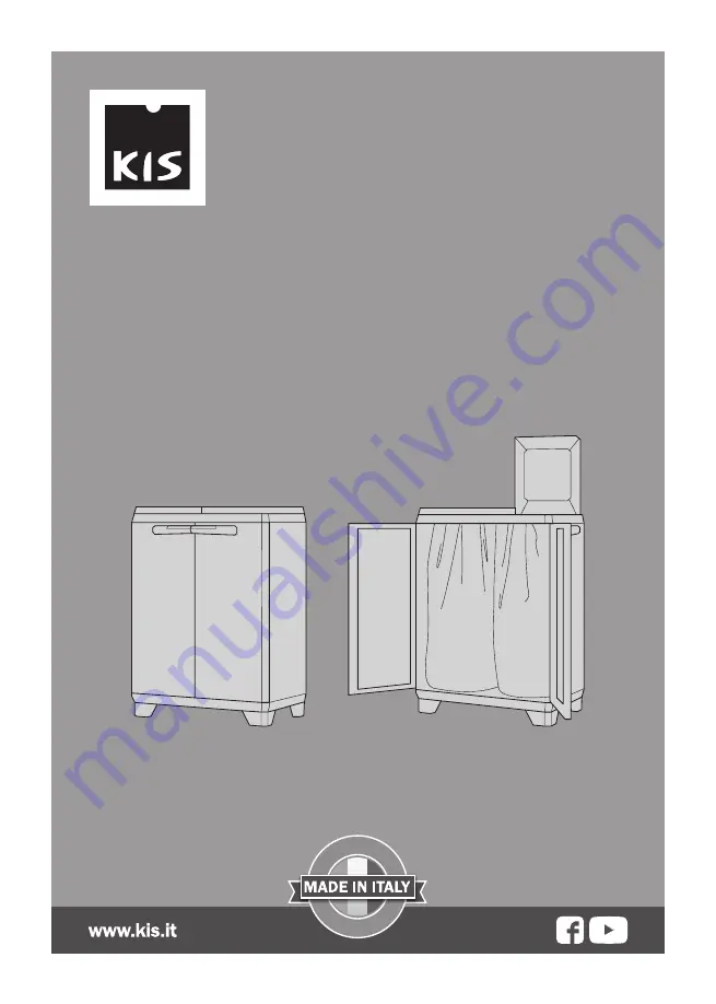 Kis SPLIT PREMIUM Assembly Instruction Manual Download Page 1