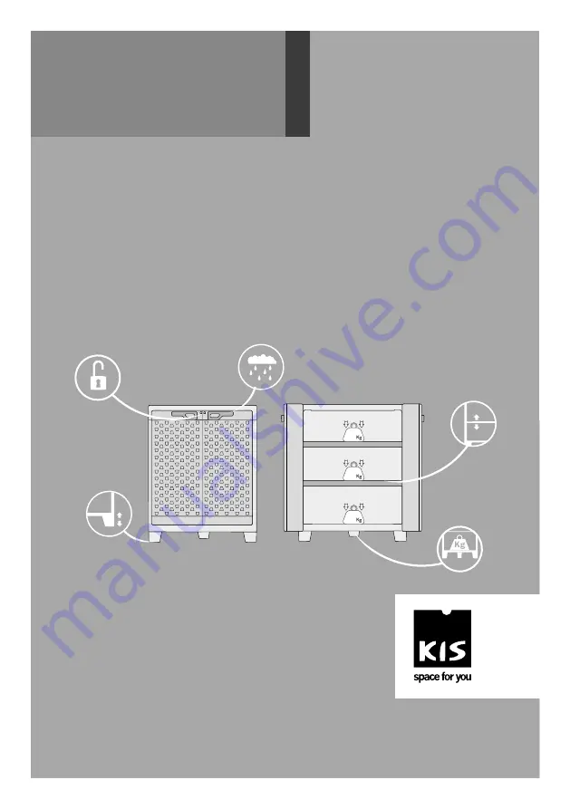 Kis TITAN 009762BKGL Assembly Instructions Manual Download Page 1