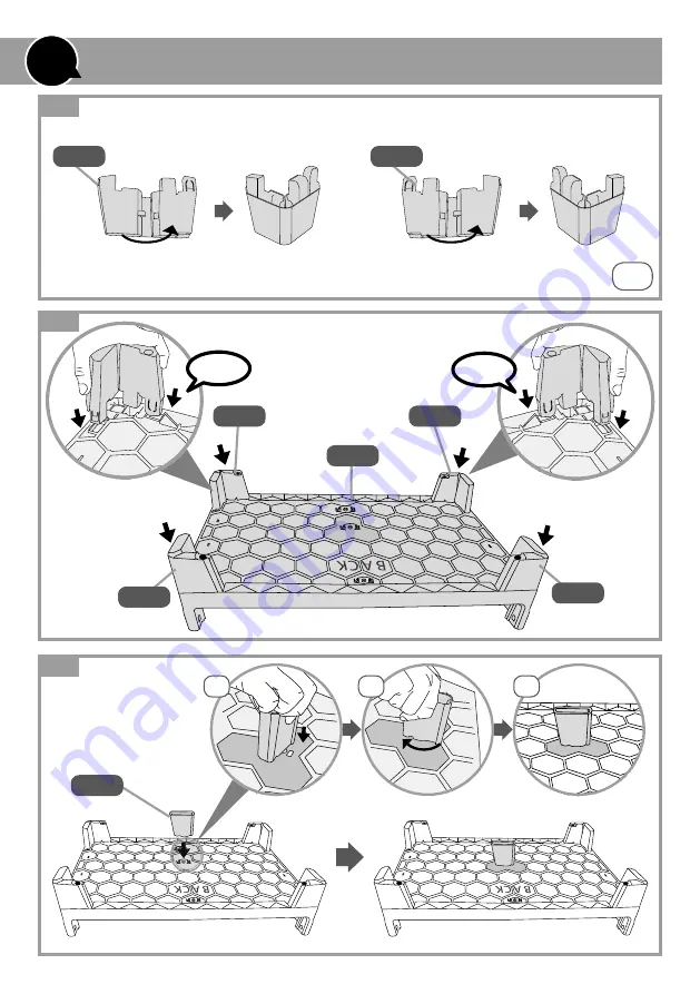 Kis TITAN 009762BKGL Assembly Instructions Manual Download Page 6