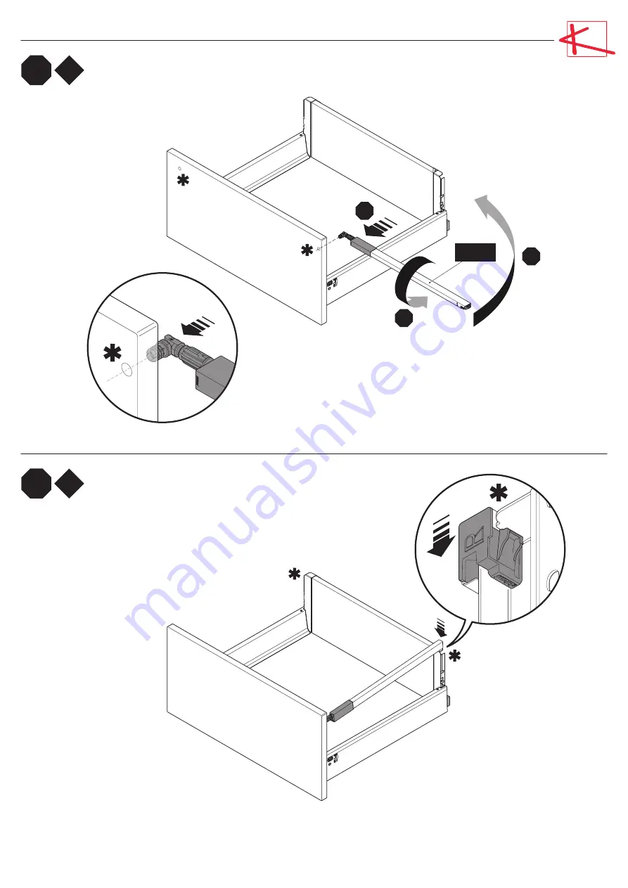 Kitchen Cabinets and Stones EURO S60SZ1B/KU/222 Скачать руководство пользователя страница 19