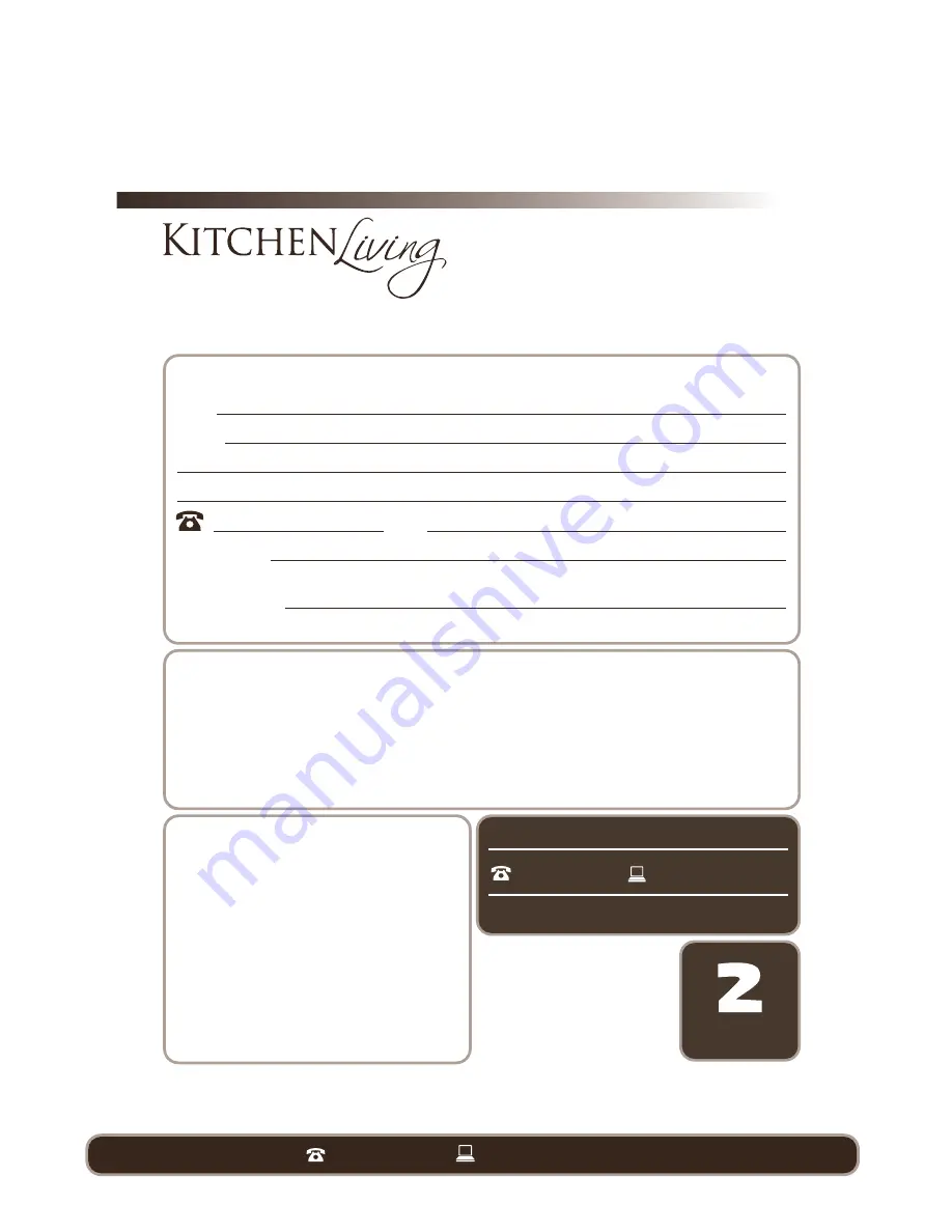 Kitchen Living Whoopie User Manual Download Page 15