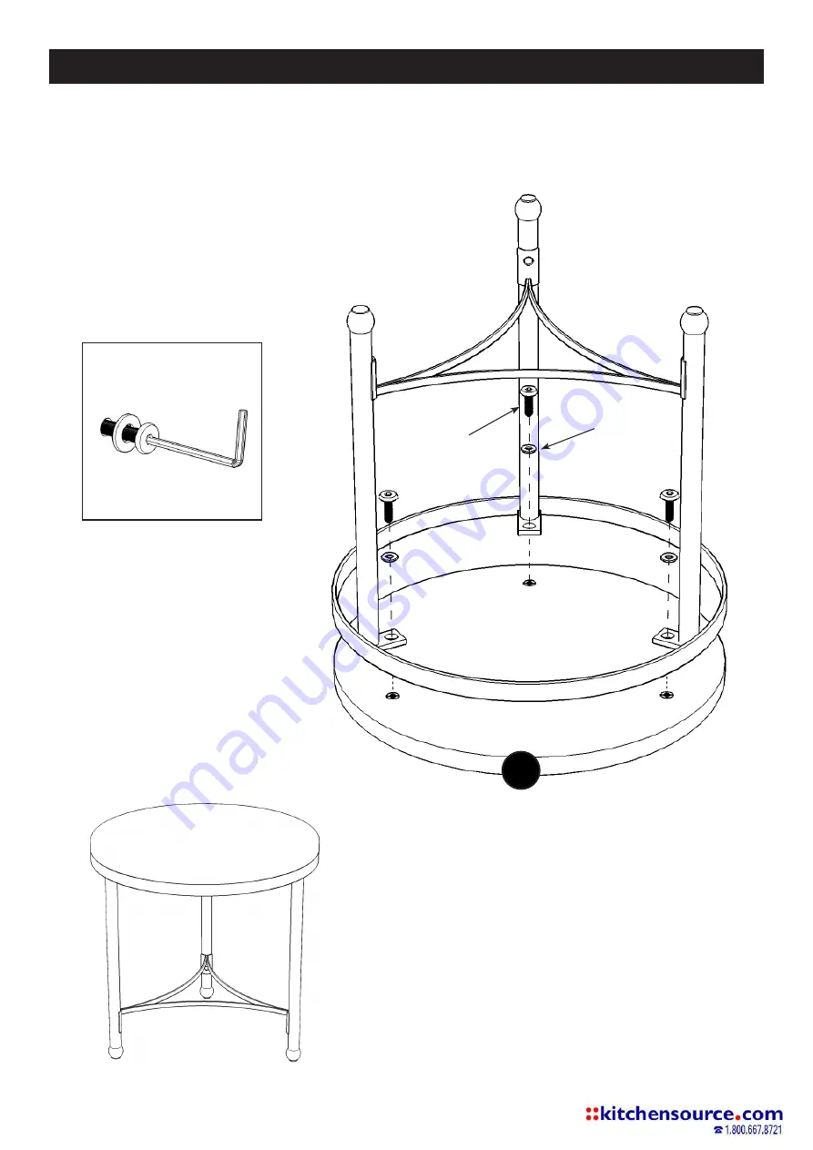 Kitchensource HS-5132-32 Quick Start Manual Download Page 3