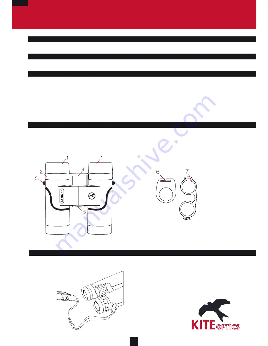 Kite Optics LYNX HD Скачать руководство пользователя страница 8
