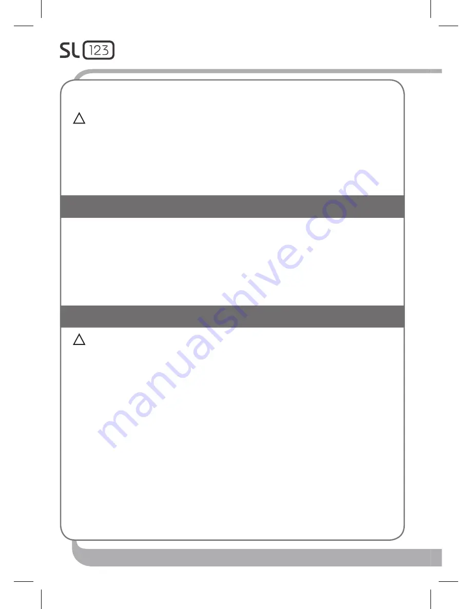 kiwy SL 123 Instruction Manual Download Page 46