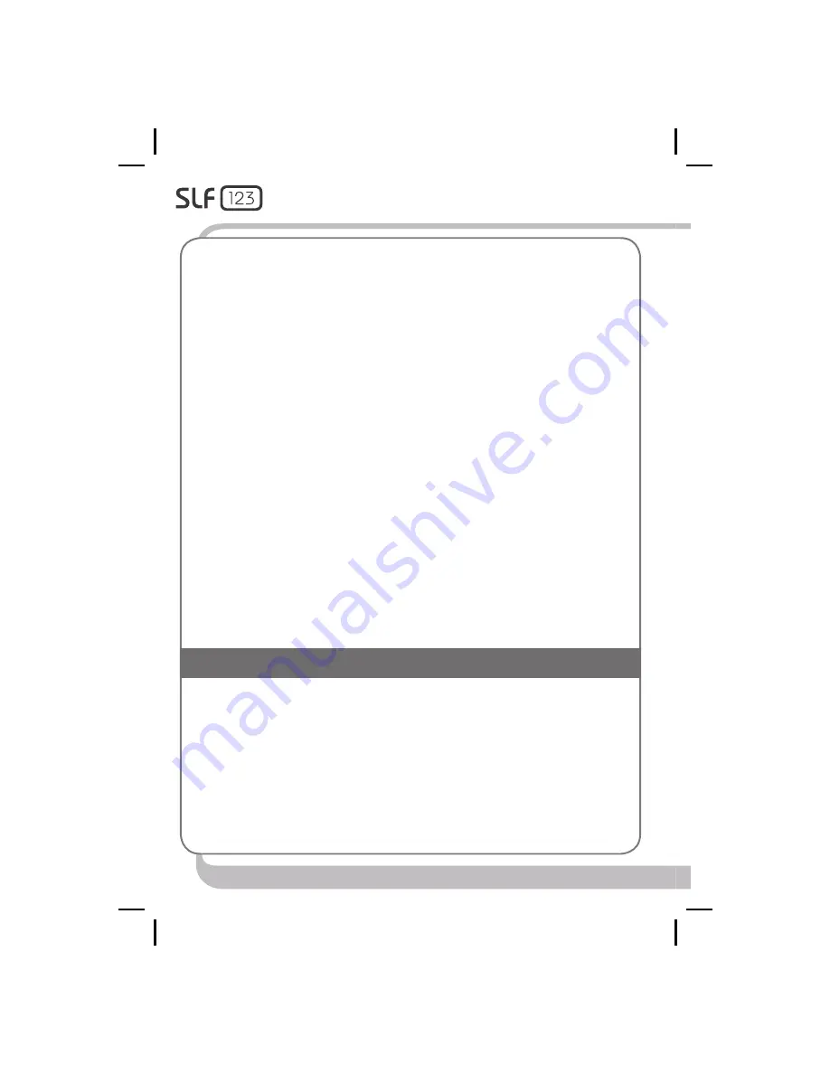 kiwy SLF 123 Instruction Manual Download Page 38