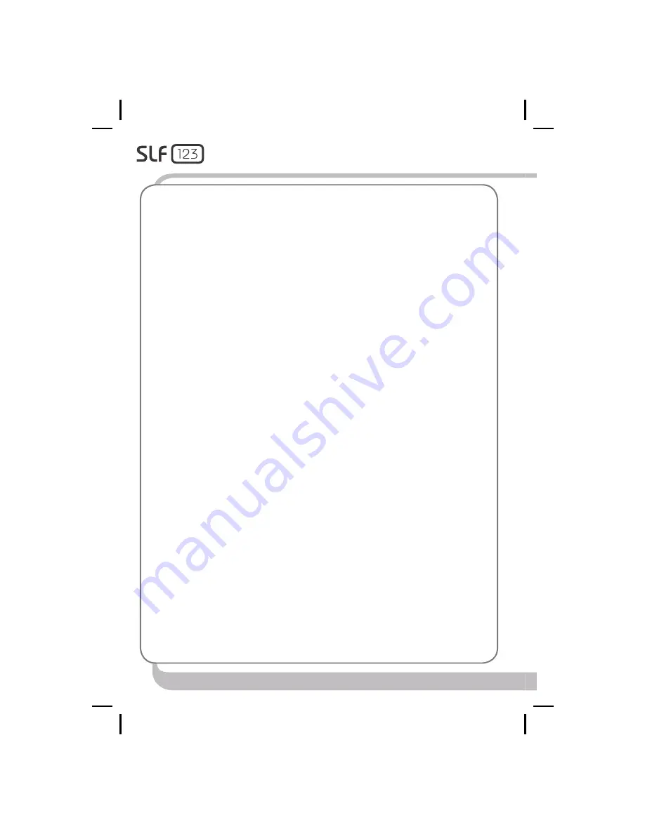 kiwy SLF 123 Instruction Manual Download Page 44