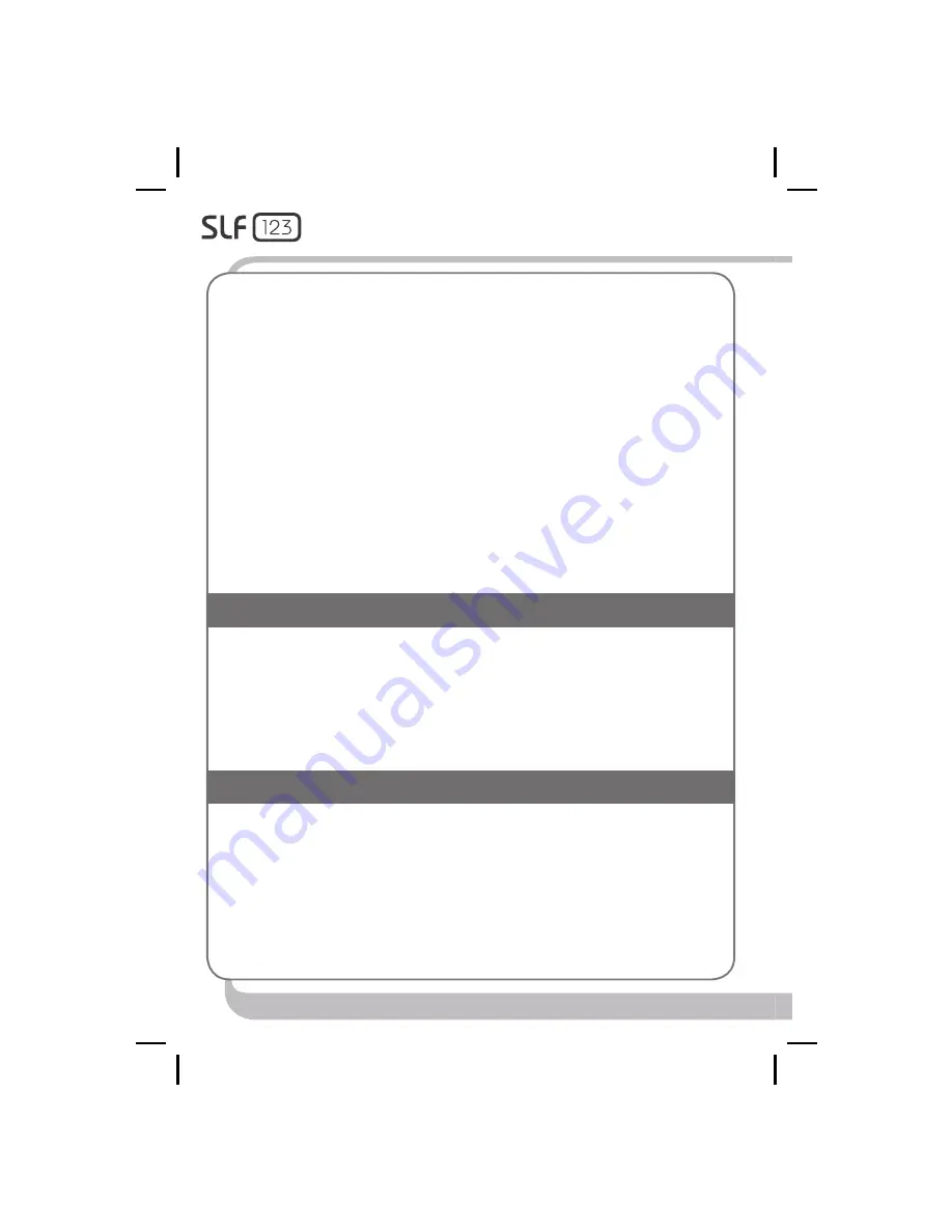 kiwy SLF 123 Instruction Manual Download Page 64