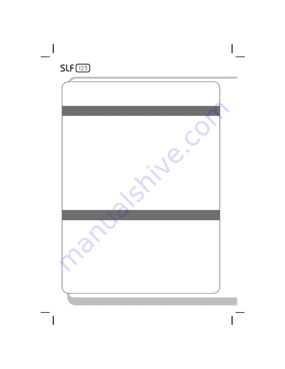 kiwy SLF 123 Instruction Manual Download Page 68