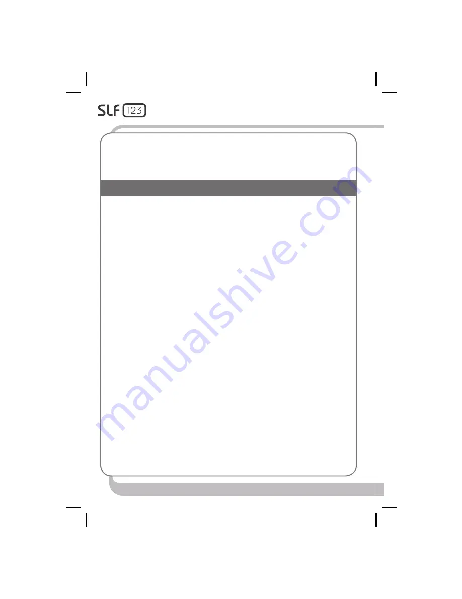 kiwy SLF 123 Instruction Manual Download Page 72