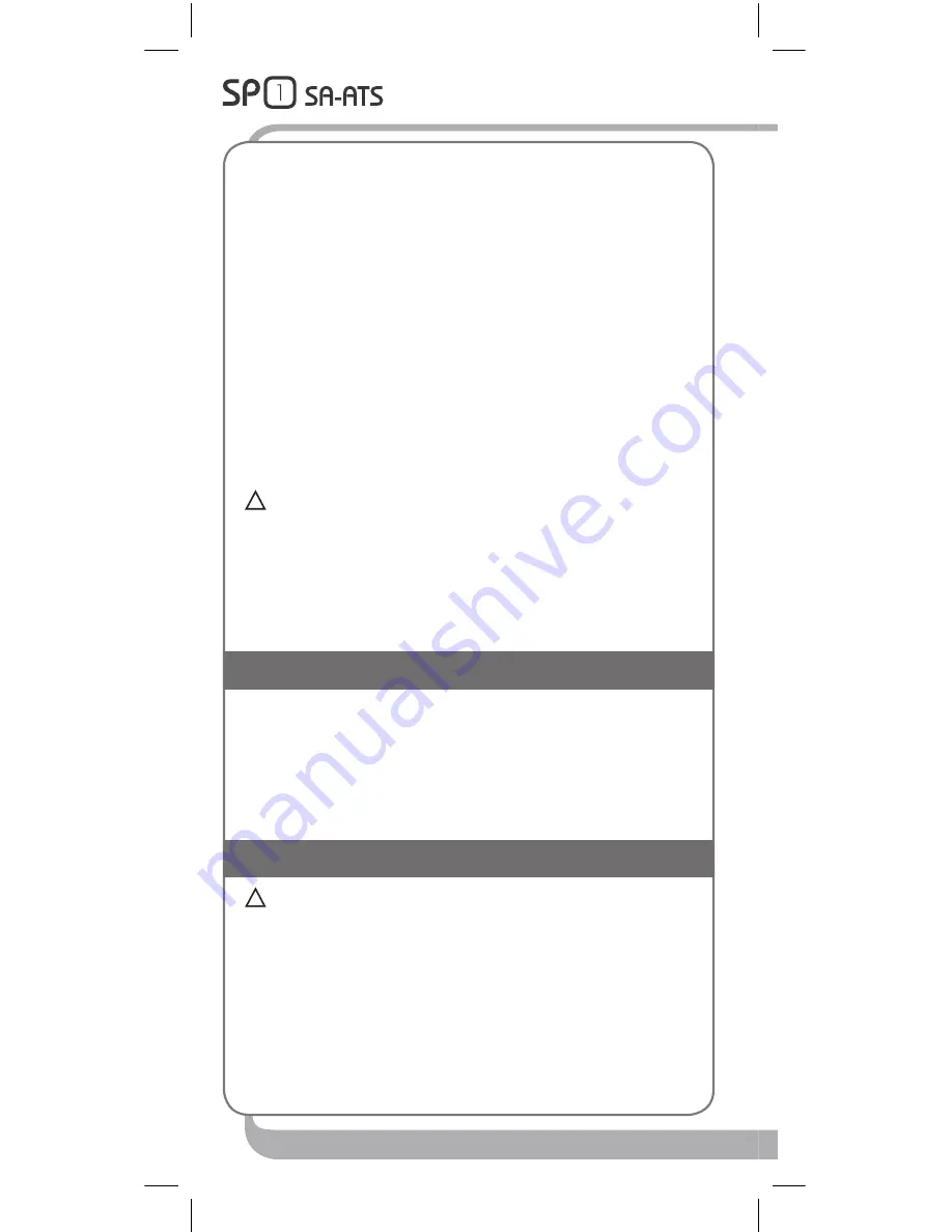 kiwy SP1 SA-ATS Instruction Manual Download Page 32