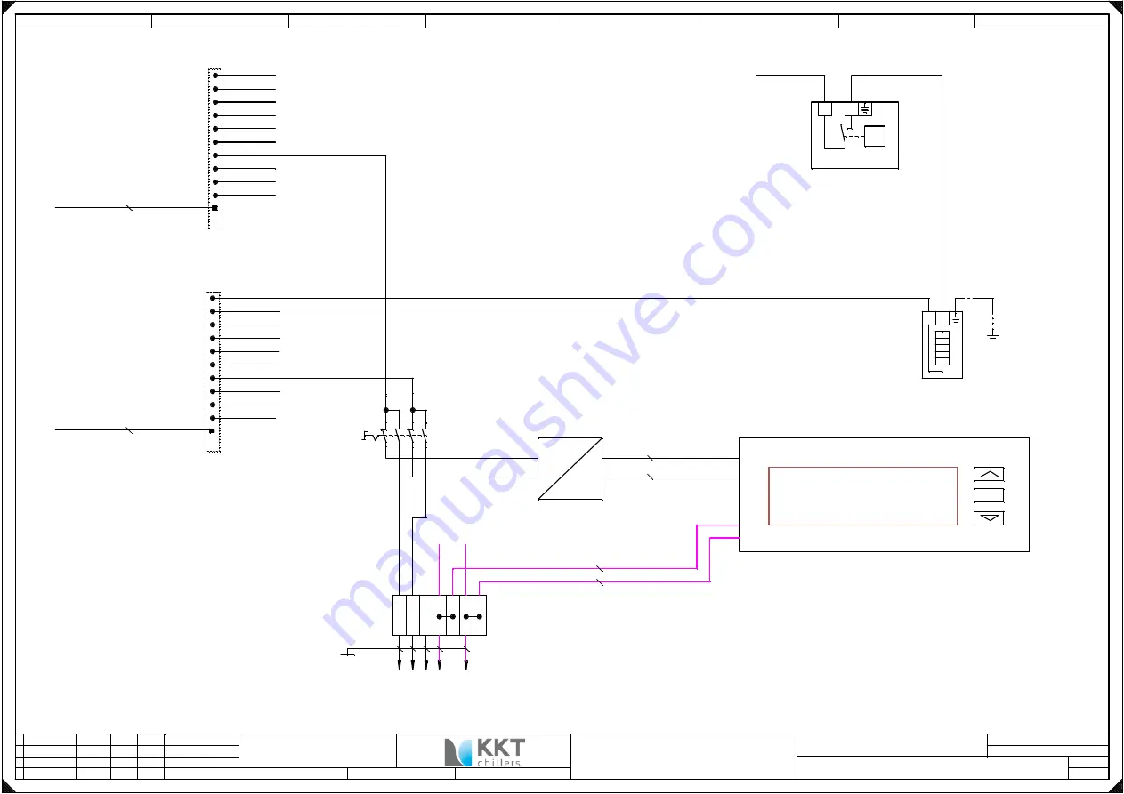 KKT chillers cBoxX 70 Wiring Diagram Download Page 7