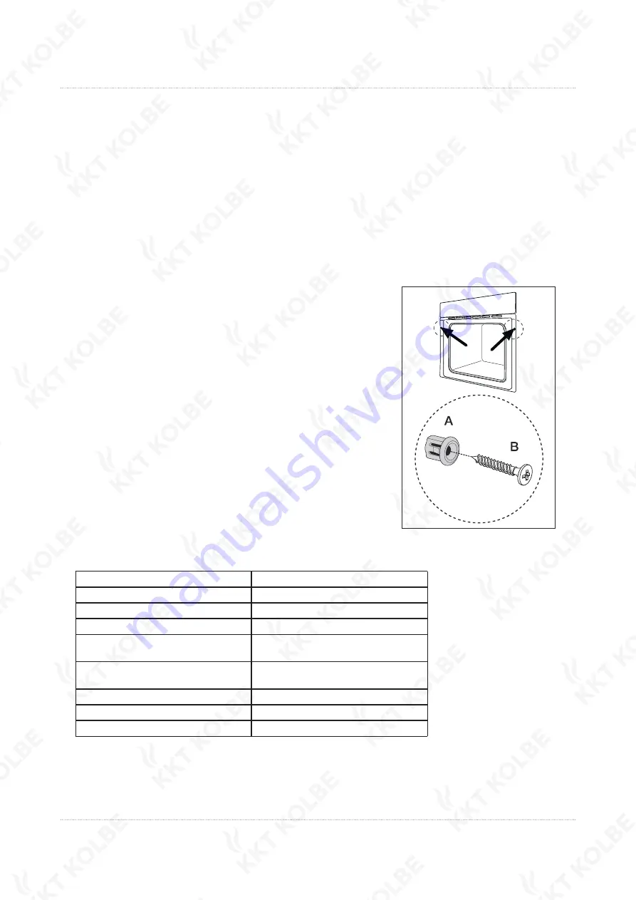 KKT KOLBE EB8012EDP User Manual Download Page 18