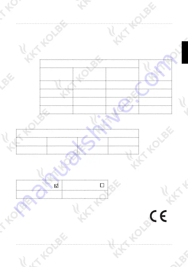 KKT KOLBE EMG601ED User Manual Download Page 57