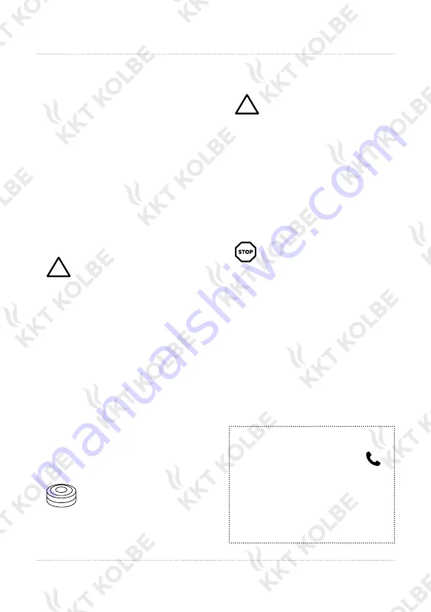 KKT KOLBE INTEGRA 606 User Manual Download Page 12