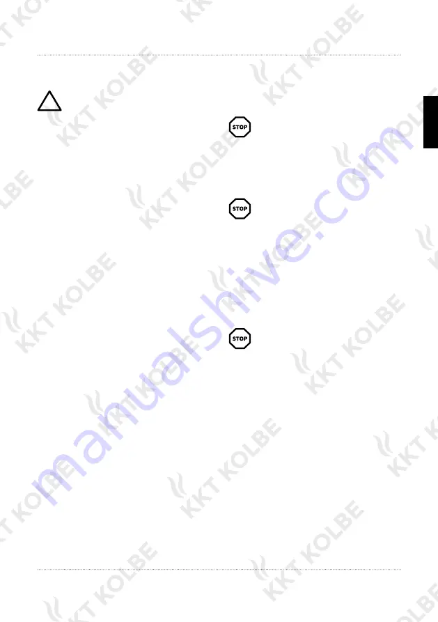 KKT KOLBE INTEGRA 606 User Manual Download Page 37