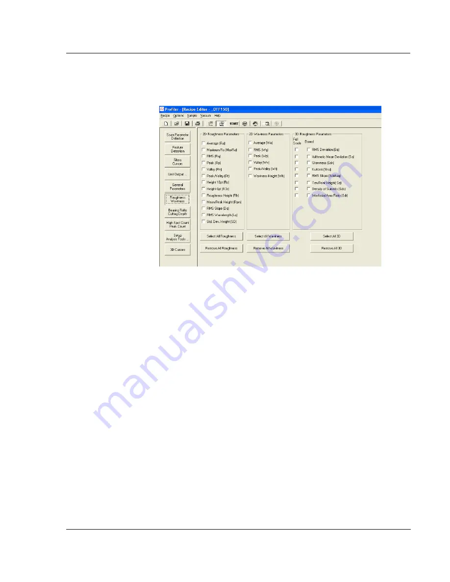 KLA Tencor P-16+ User Manual Download Page 105