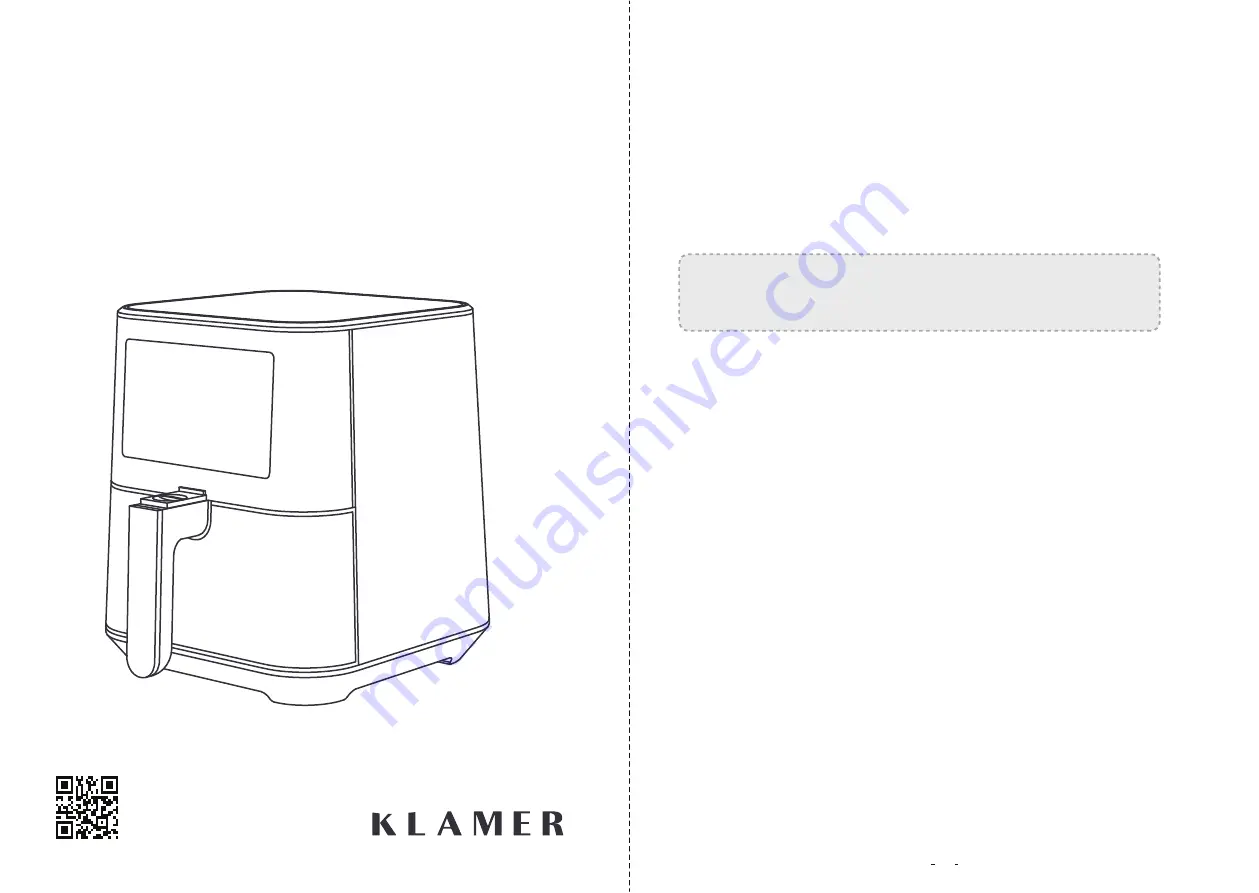 Klamer Classic XL Instruction Manual Download Page 7