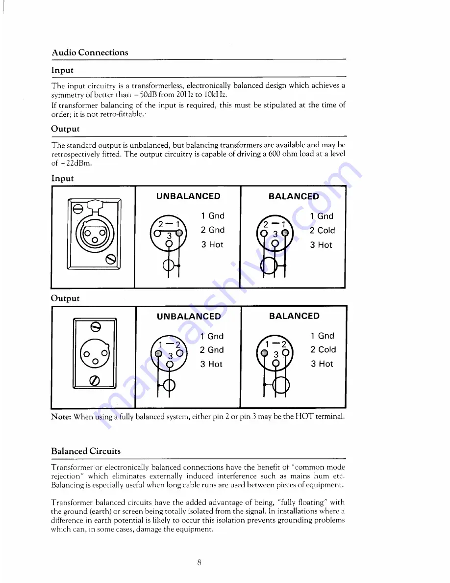 Klark Teknik DN300 Operating And Service Information Download Page 9