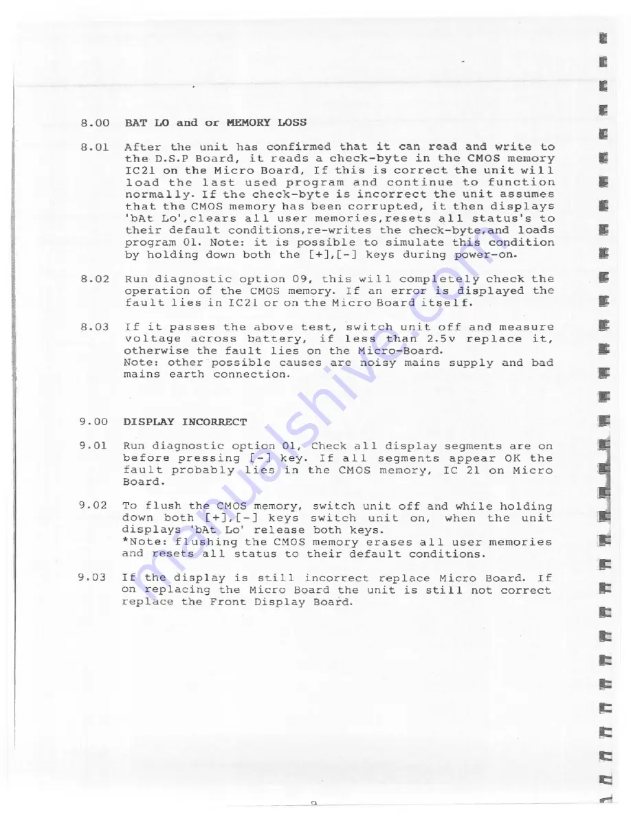 Klark Teknik DN780 Service Manual Download Page 10