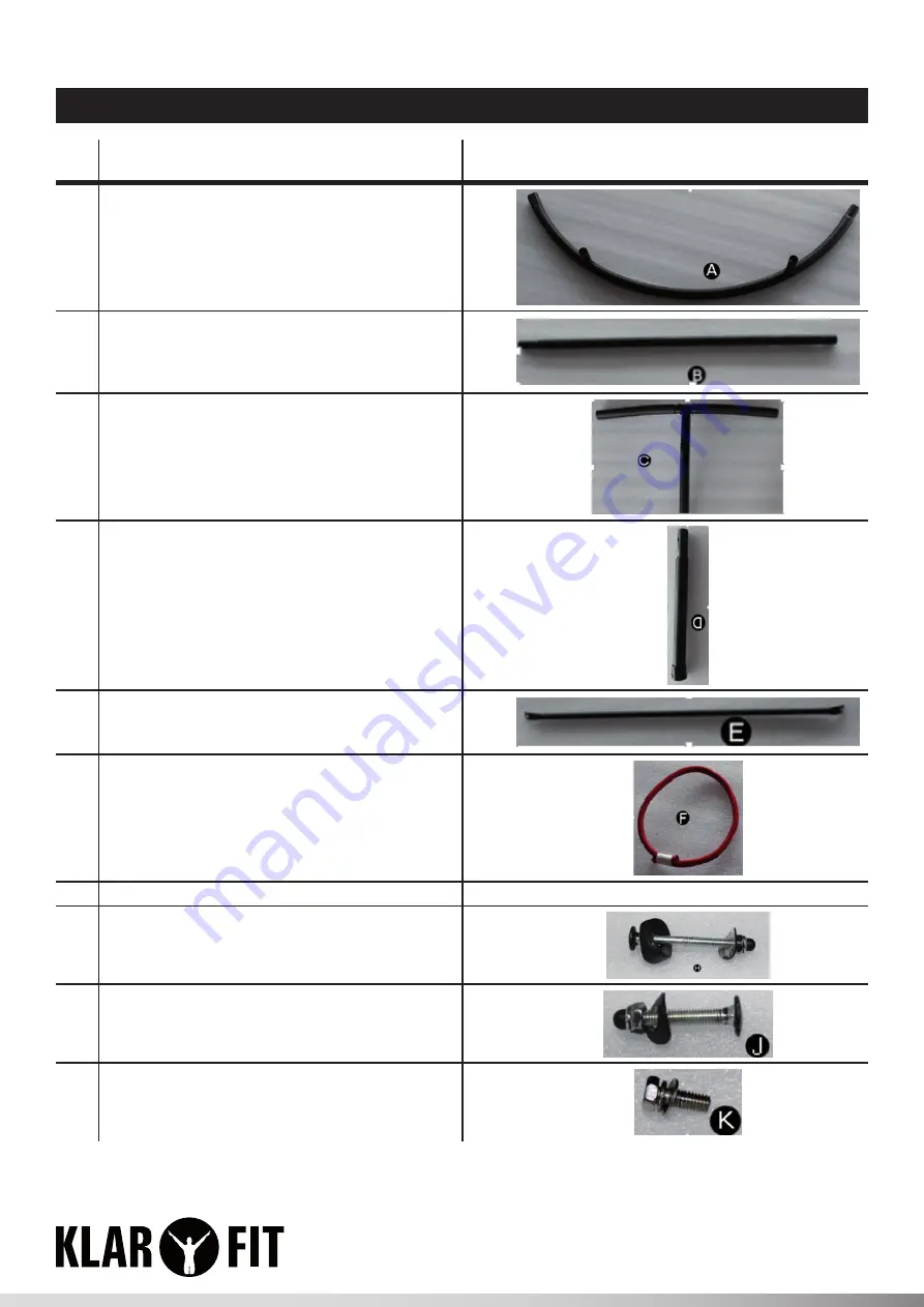 KLAROFIT 10028810 Manual Download Page 14