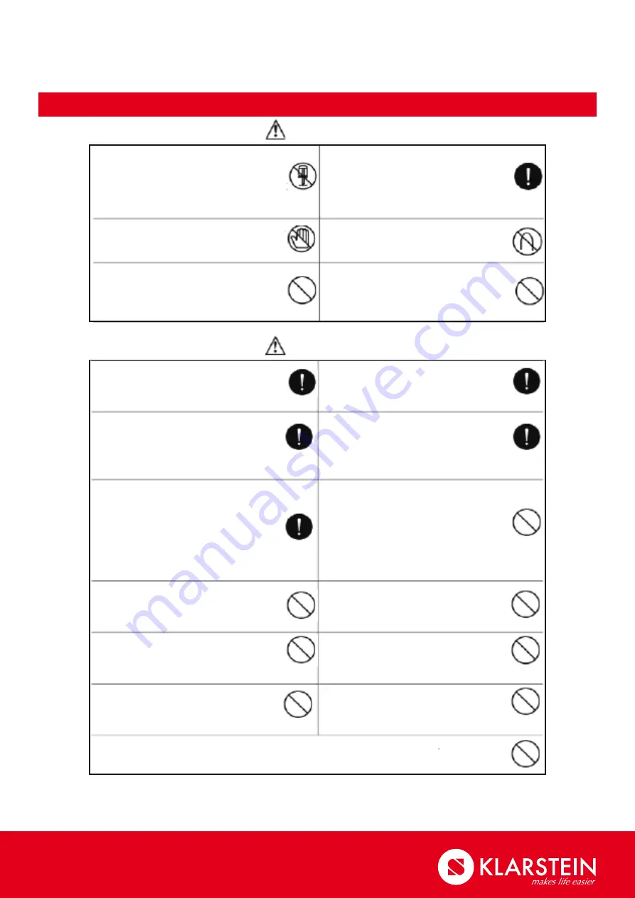 Klarstein 10009785 User Manual Download Page 21