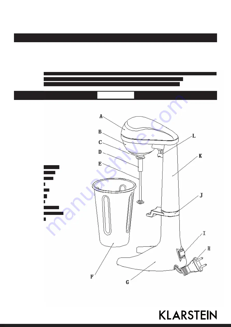 Klarstein 10010776 Скачать руководство пользователя страница 3