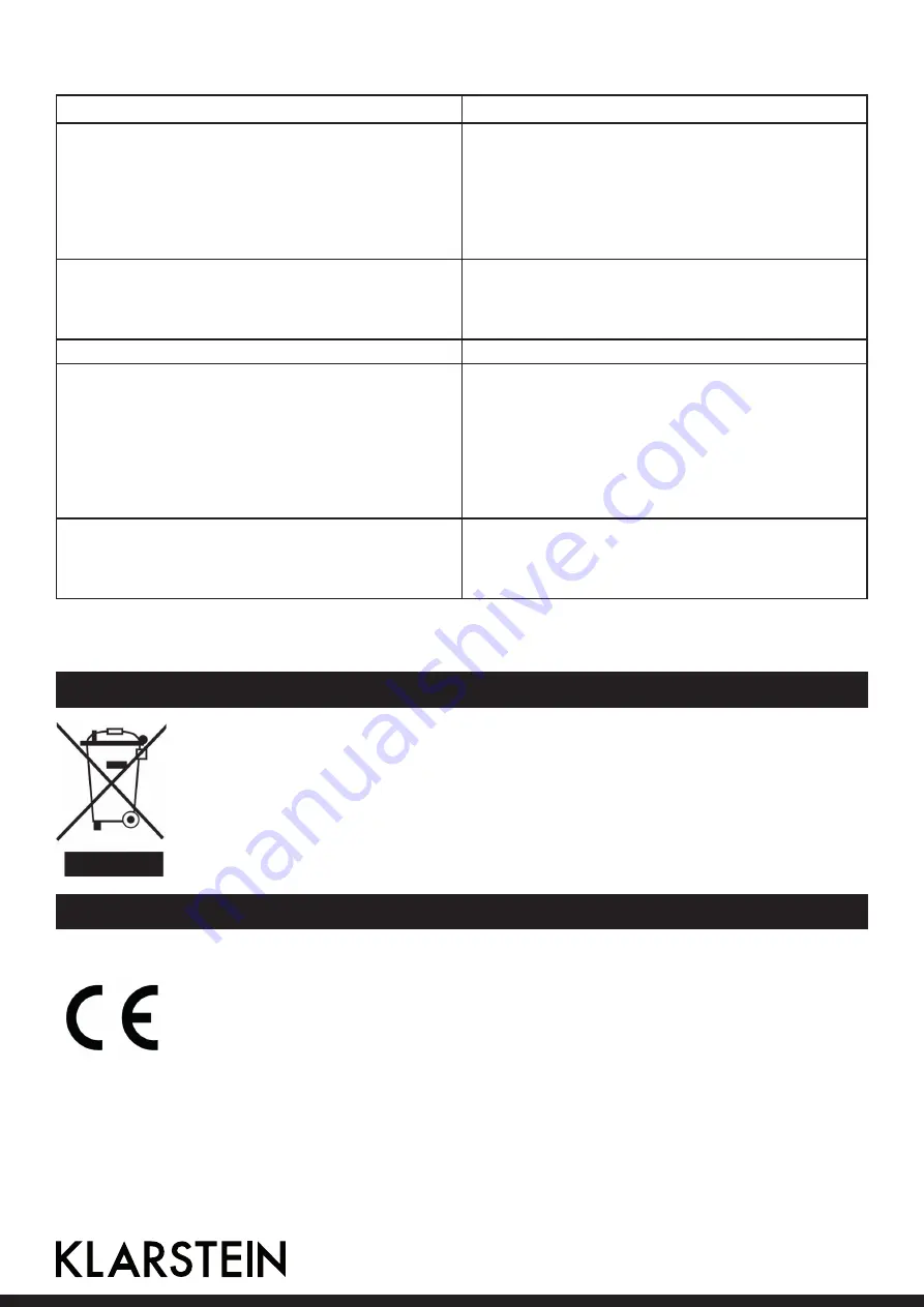 Klarstein 10026898 Series Скачать руководство пользователя страница 16