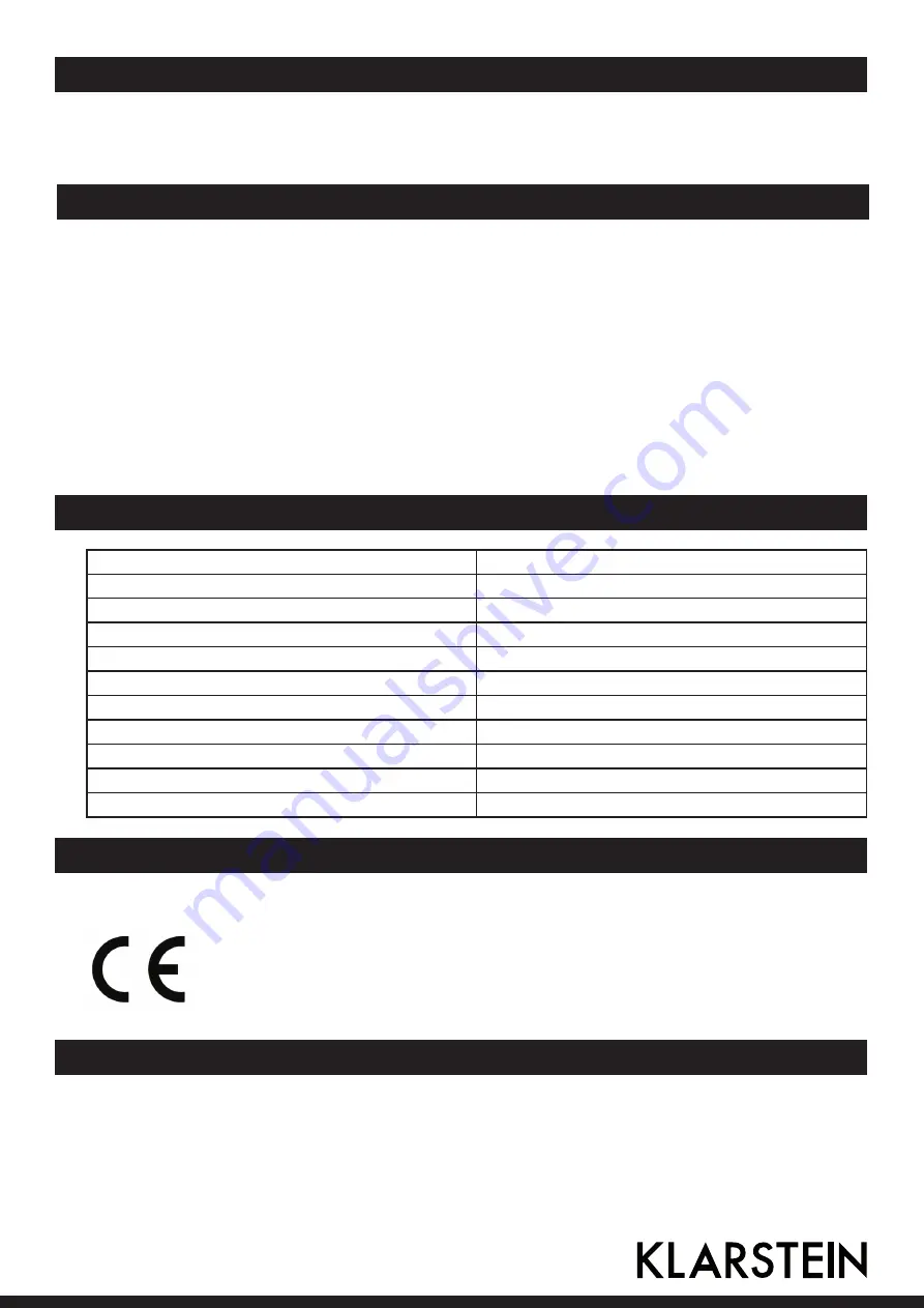 Klarstein 10026970 Manual Download Page 13