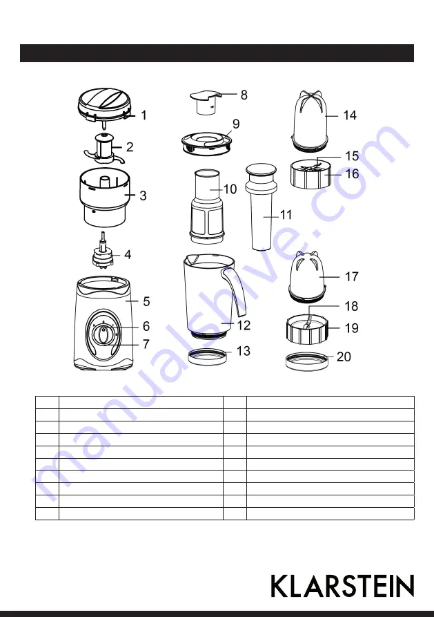 Klarstein 10028889 Скачать руководство пользователя страница 3