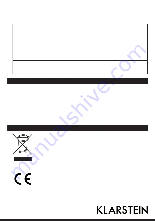 Klarstein 10028913 Скачать руководство пользователя страница 13