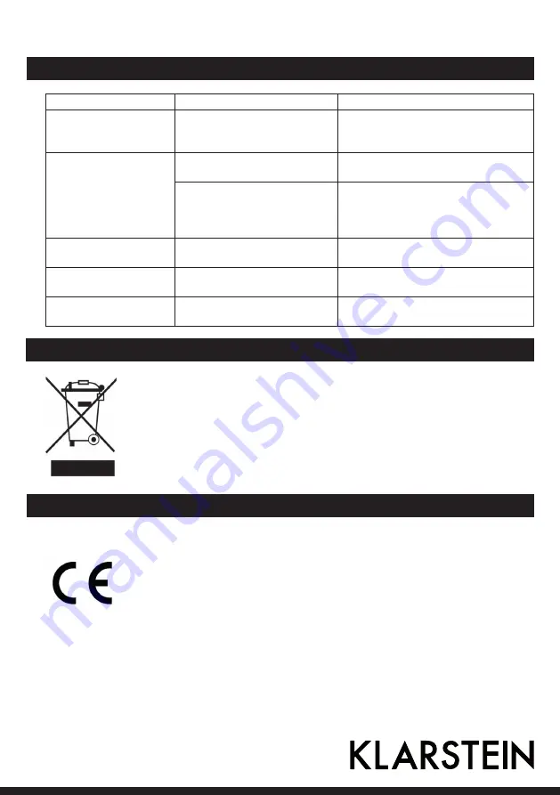 Klarstein 10030355 Instruction Manual Download Page 31