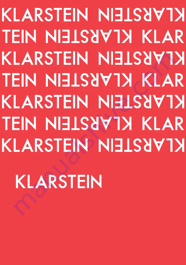 Klarstein 10031879 Скачать руководство пользователя страница 1