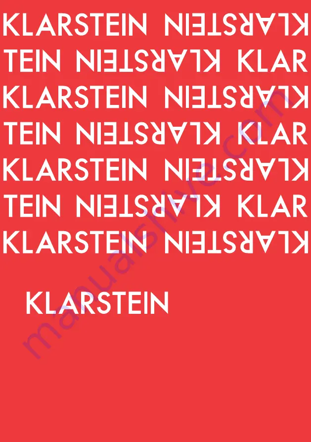 Klarstein 10034544 Manual Download Page 1