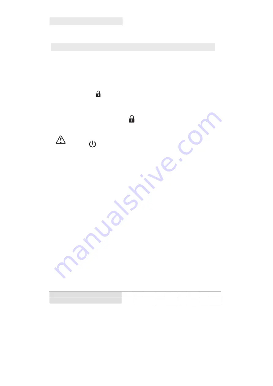 Kleenmaid CCT3010 Instructions For Use And Warranty Details Download Page 11