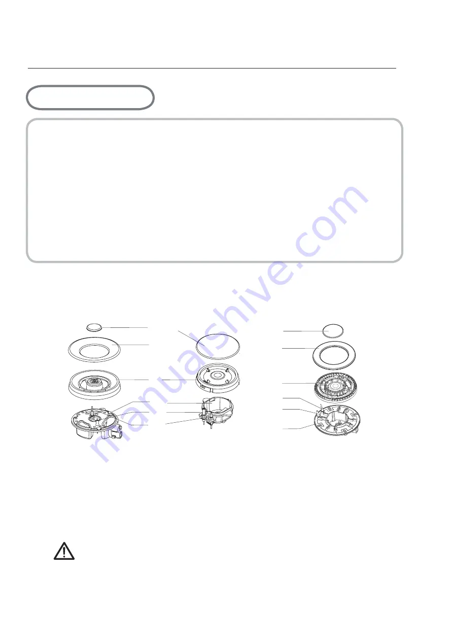 Kleenmaid GCTK6012 Instructions For Use And Warranty Details Download Page 16