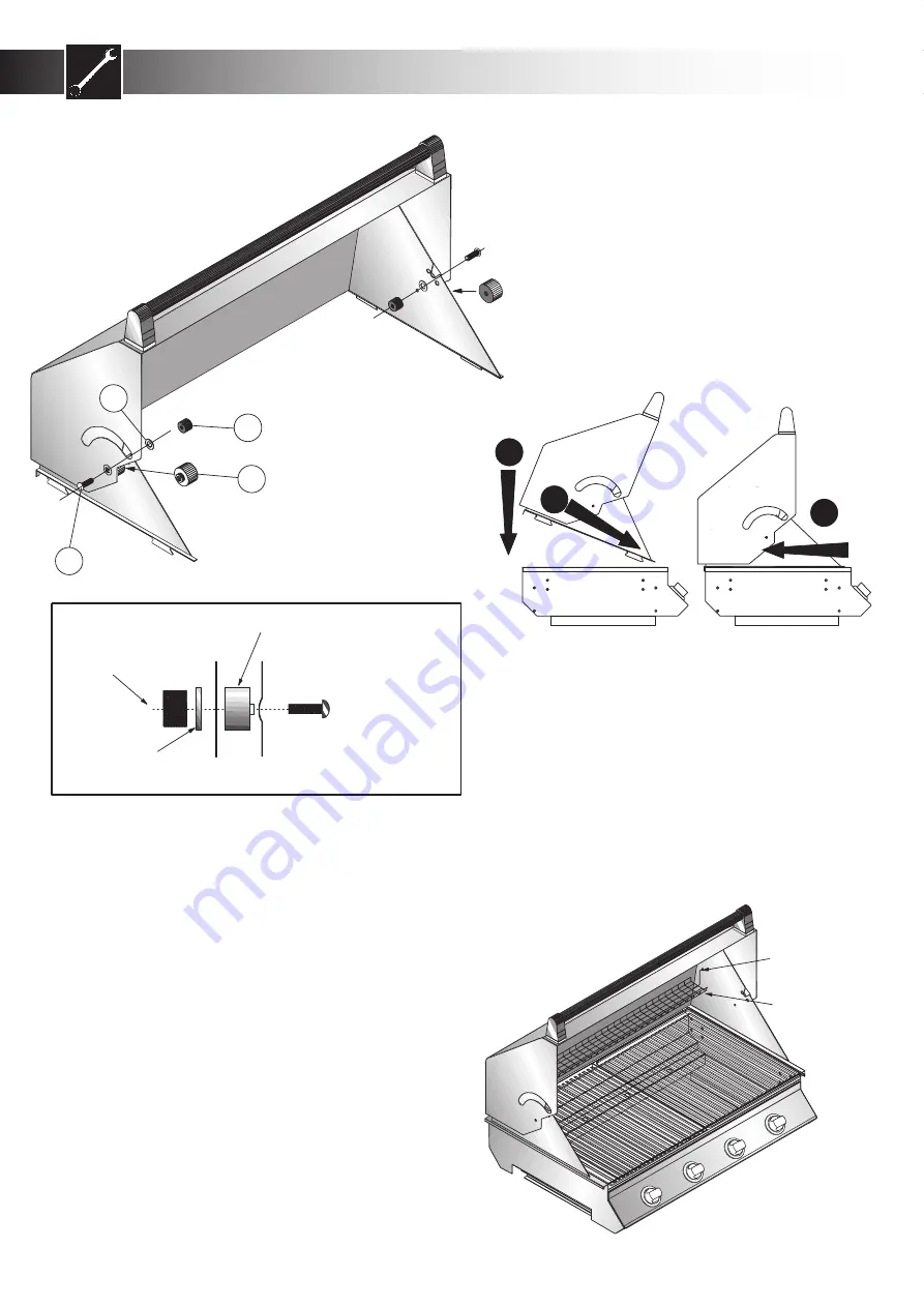 Kleenmaid Professional 3 Burner Series Assembly/Installation/Operating Instructions Download Page 17