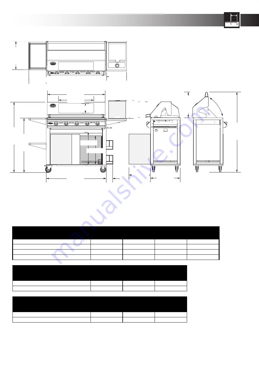 Kleenmaid Professional 3 Burner Series Assembly/Installation/Operating Instructions Download Page 36