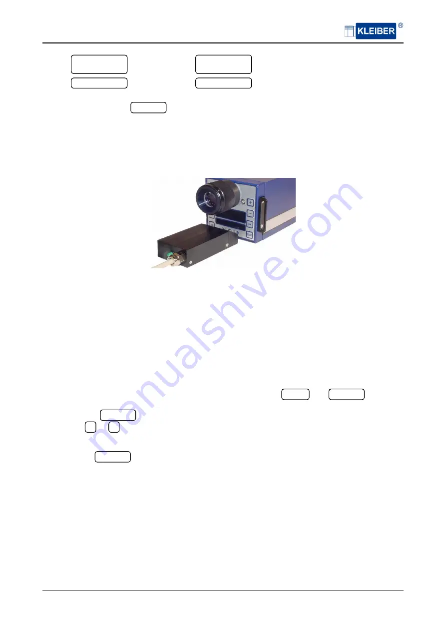 KLEIBER KG 315-K USB Operation Manual Download Page 14