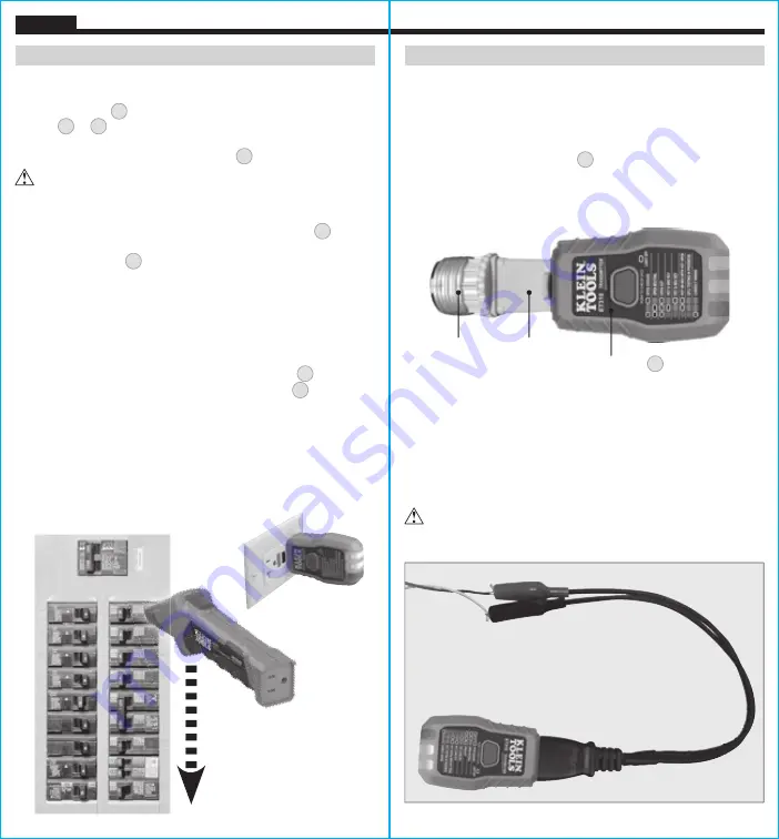 Klein Tools ET310 Instruction Manual Download Page 12