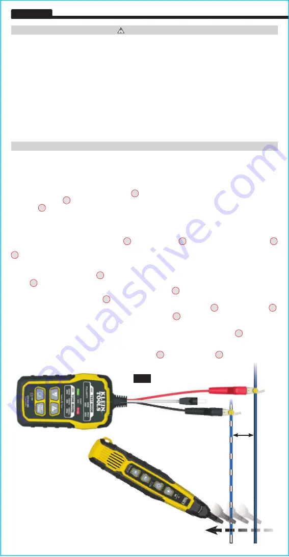 Klein Tools Toner-Pro VDV500-123 Instruction Manual Download Page 20