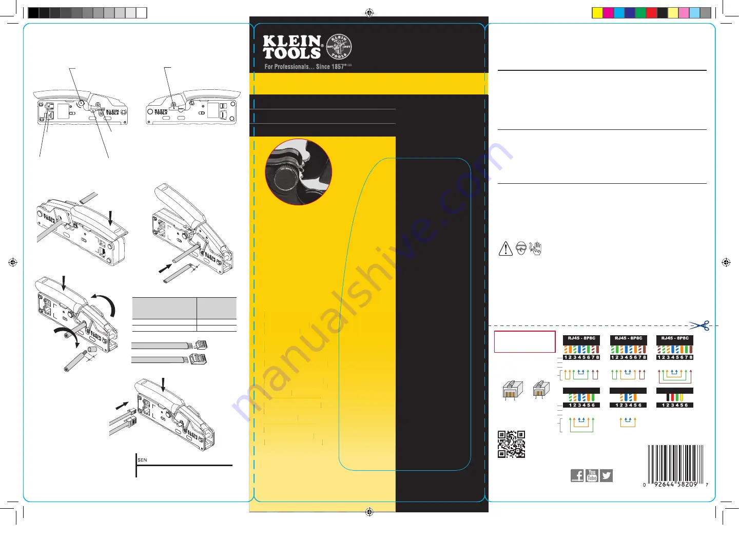 Klein Tools VDV226-107 Скачать руководство пользователя страница 2