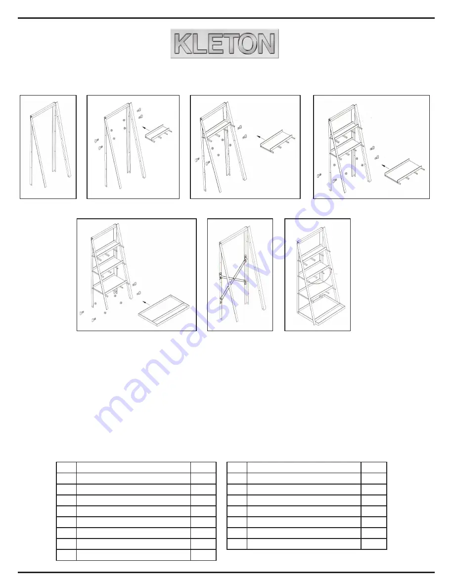 Kleton RL922 Assembly Instructions Download Page 2